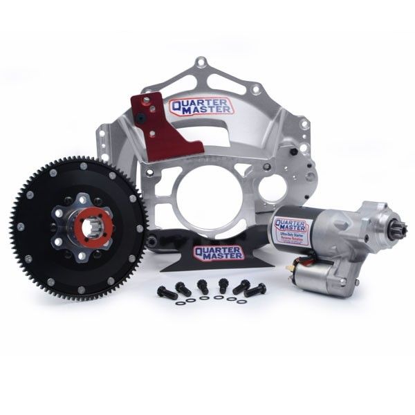 QUARTER MASTERBellhousing Kit LM Chevy Top Pump MT Aluminum
