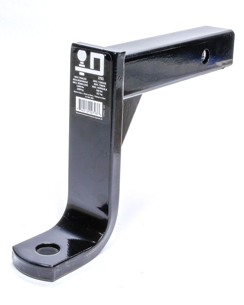 REESEBall Mount 5000 lbs. GTW 1in Ball Hole 10in Leng