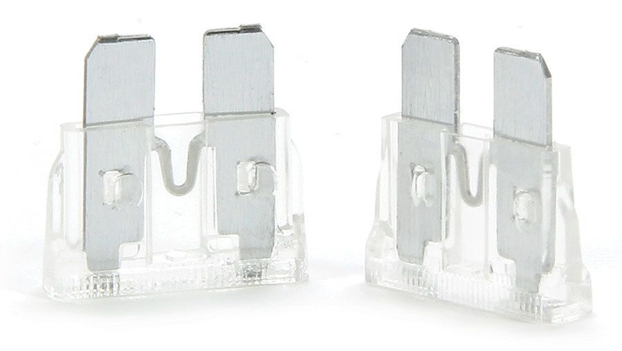 QUICKCAR RACING PRODUCTS25 Amp ATC Fuse Clear 5pk