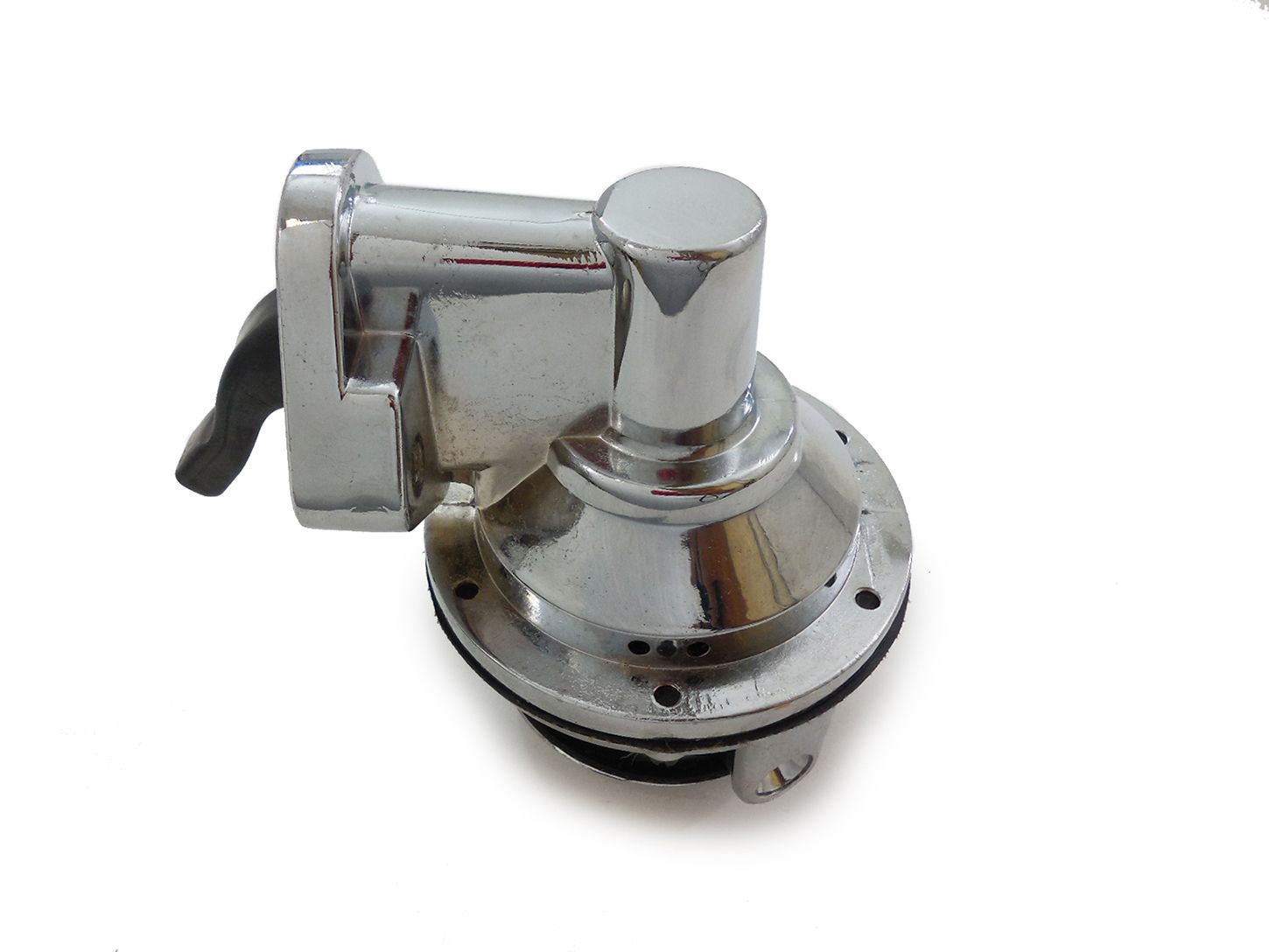 RACING POWER CO-PACKAGEDMechanical Fuel Pumps SB Chevy 265-400 Chrome