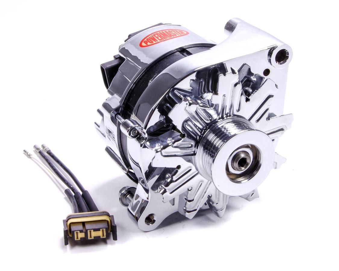 POWERMASTERChrome Ford 2G 85amp Alternator