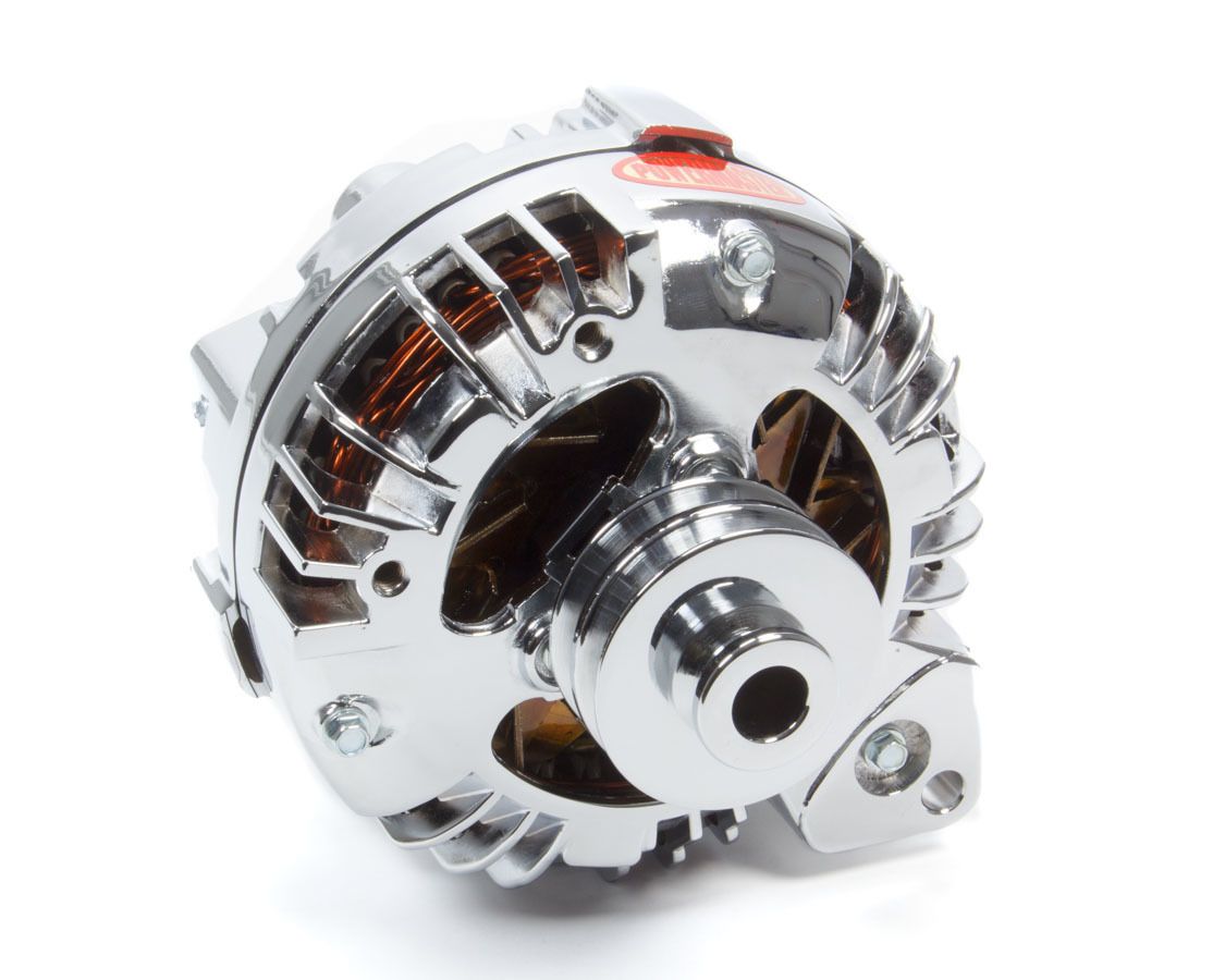 POWERMASTERChrome Mopar 95amp Alter Double Groove Pulley