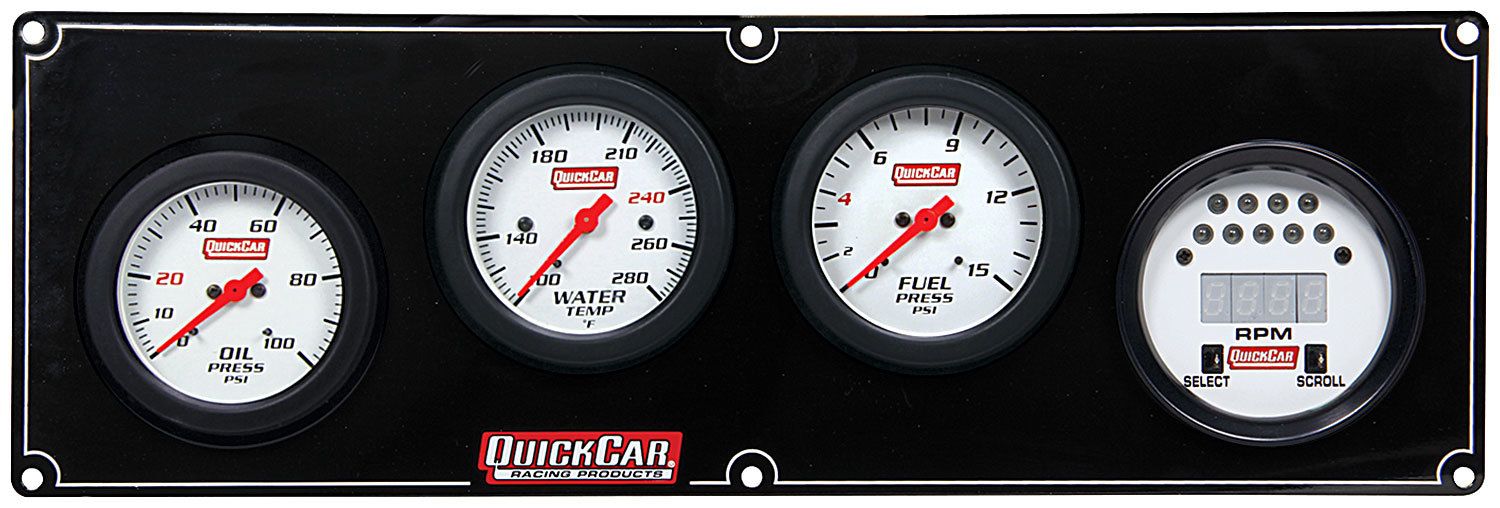 QUICKCAR RACING PRODUCTSExtreme 3-1 w/Tach OP/WT/FP