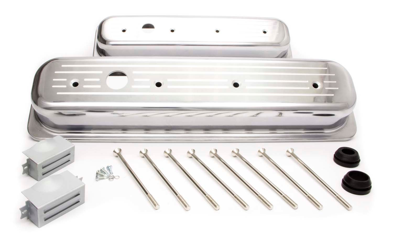 RACING POWER CO-PACKAGEDSBC Alum Short Center Bolt V/C Milled Polished