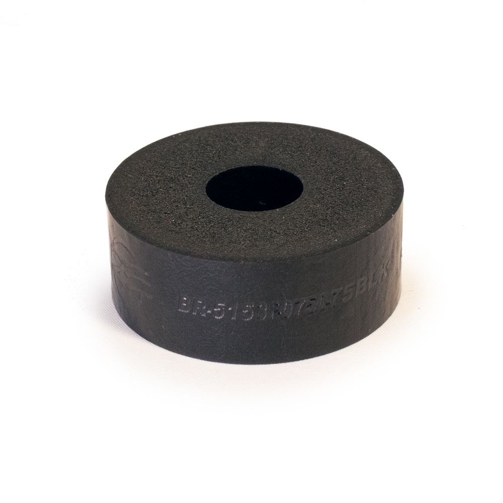 RE SUSPENSIONBump Rubber .750in Thick 2in OD x .50in ID Black