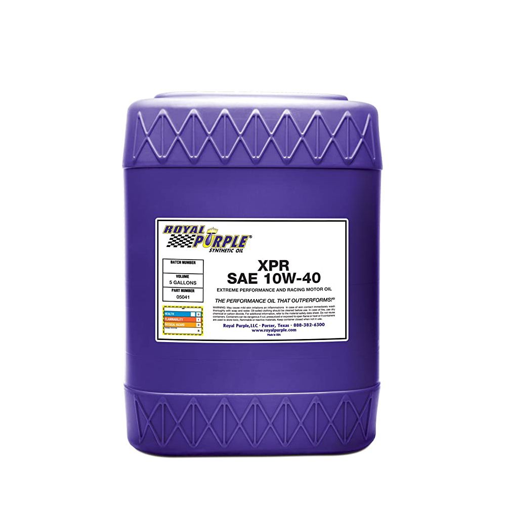 ROYAL PURPLESynthetic Racing Oil XPR 5-Gallon (10W40)