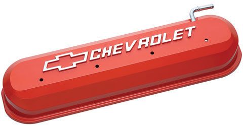 PROFORMGM LS Valve Covers - Slant Edge - Orange