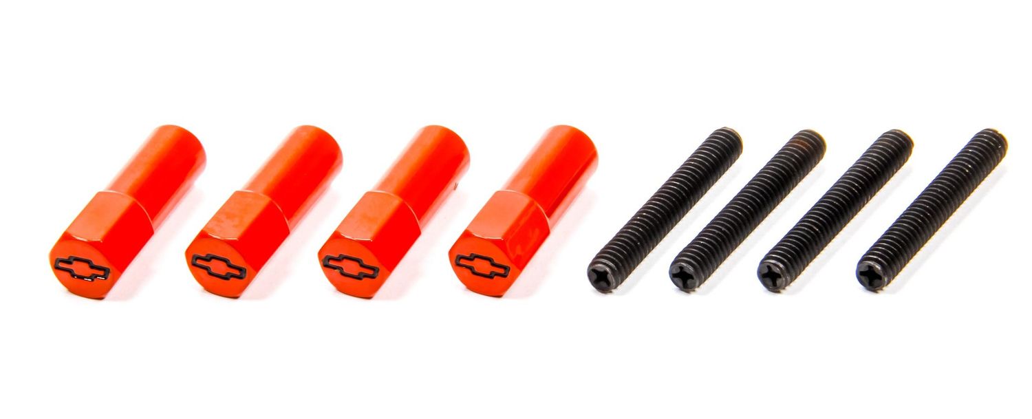 PROFORMValve Cover Nuts Chevy Orange (4)