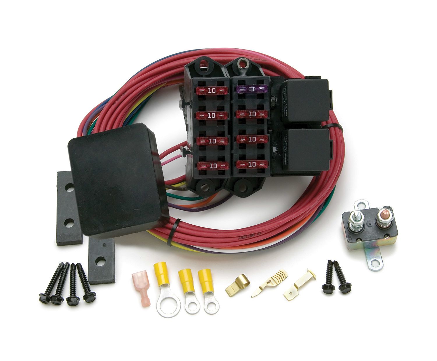 PAINLESS WIRING7 Circuit Fuse Block Weather Resistant
