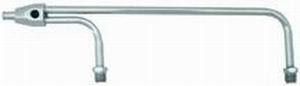 RACING POWER CO-PACKAGEDHolley Quad Fuel Line Chrome 8-21/32in Centers
