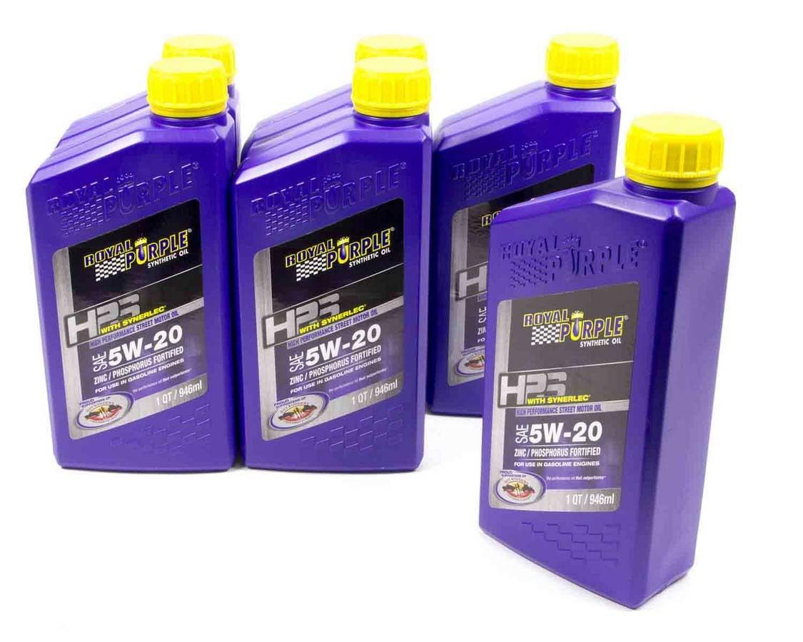 ROYAL PURPLE5w20 HPS Multi-Grade Oil Case 6x1 Quart