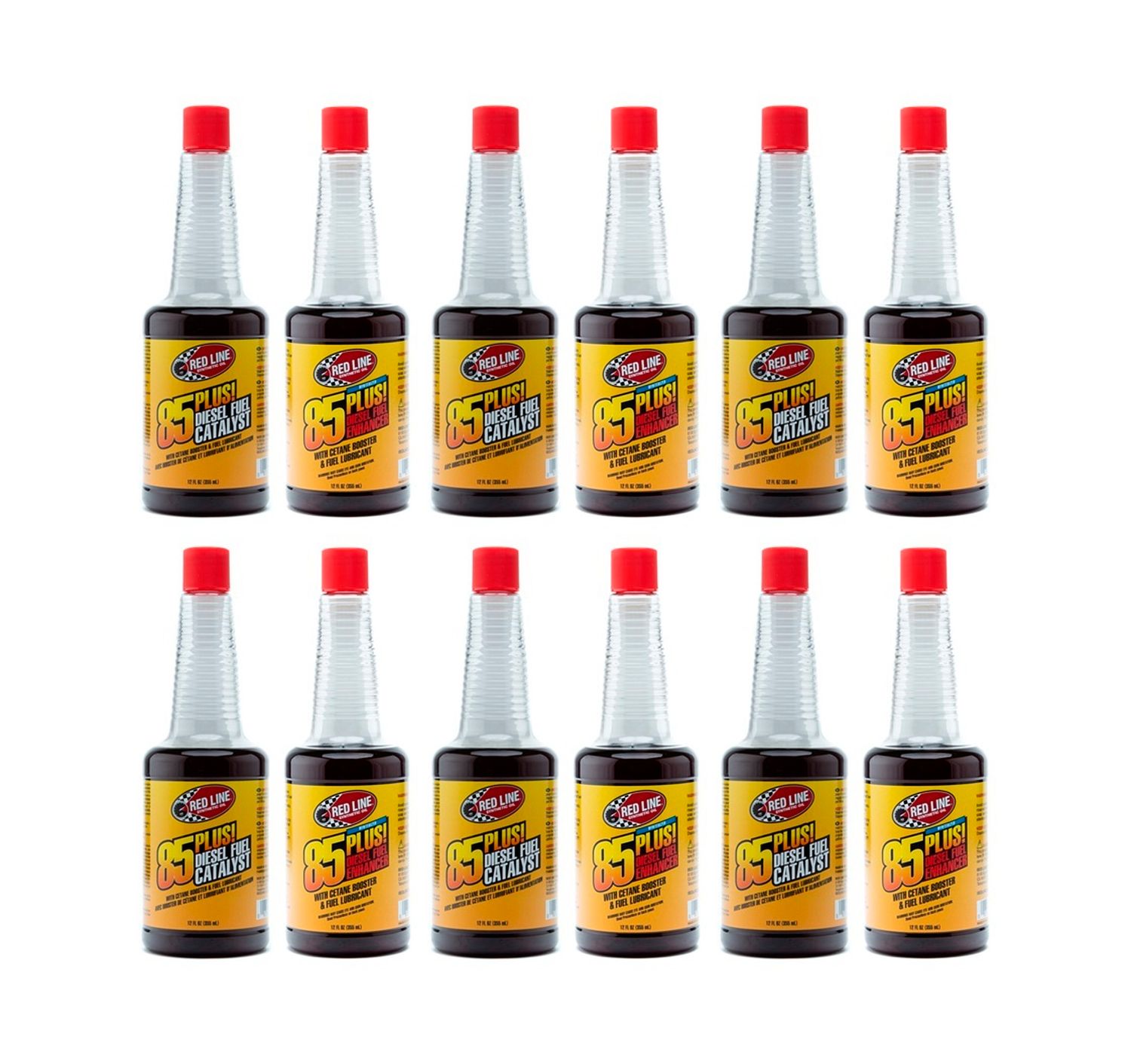 REDLINE OIL85 Plus Diesel Fuel Additive Case 12x12oz