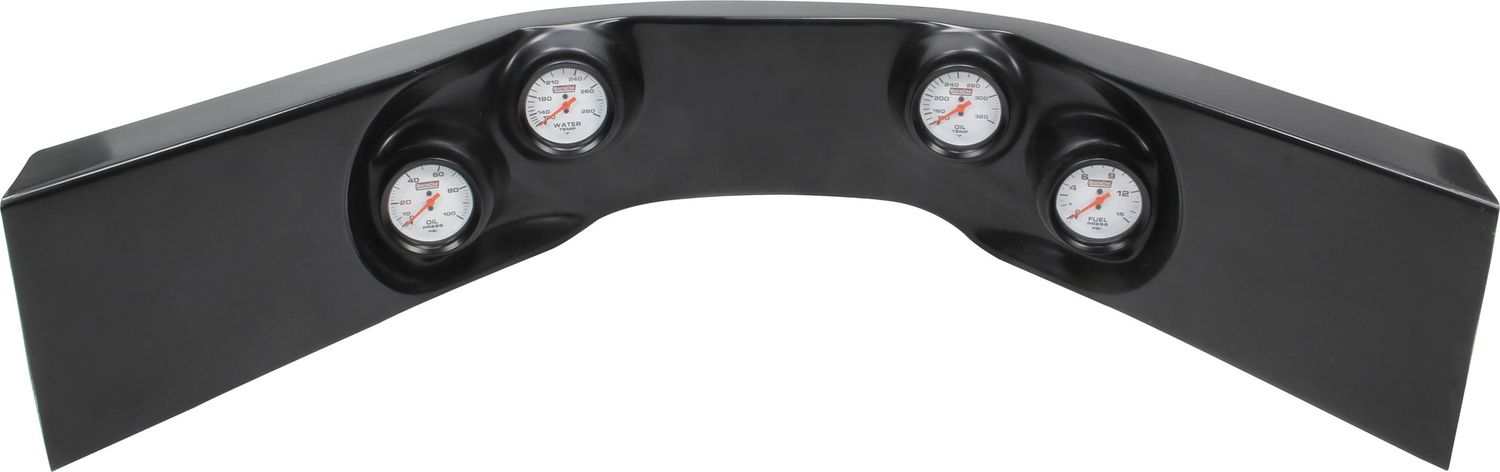 QUICKCAR RACING PRODUCTSExtreme 4-Gauge Molded Dash OP/WT/OT/FP Black