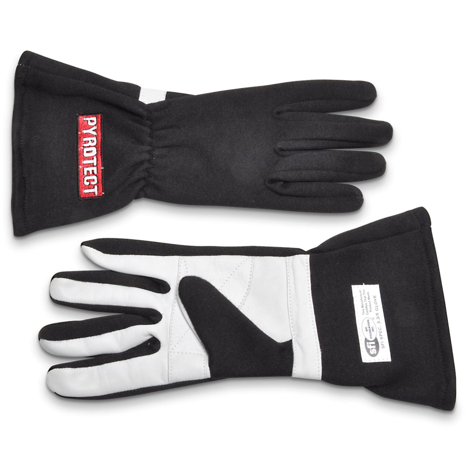 PYROTECTGlove Sport 2 Layer Blk Medium SFI-5