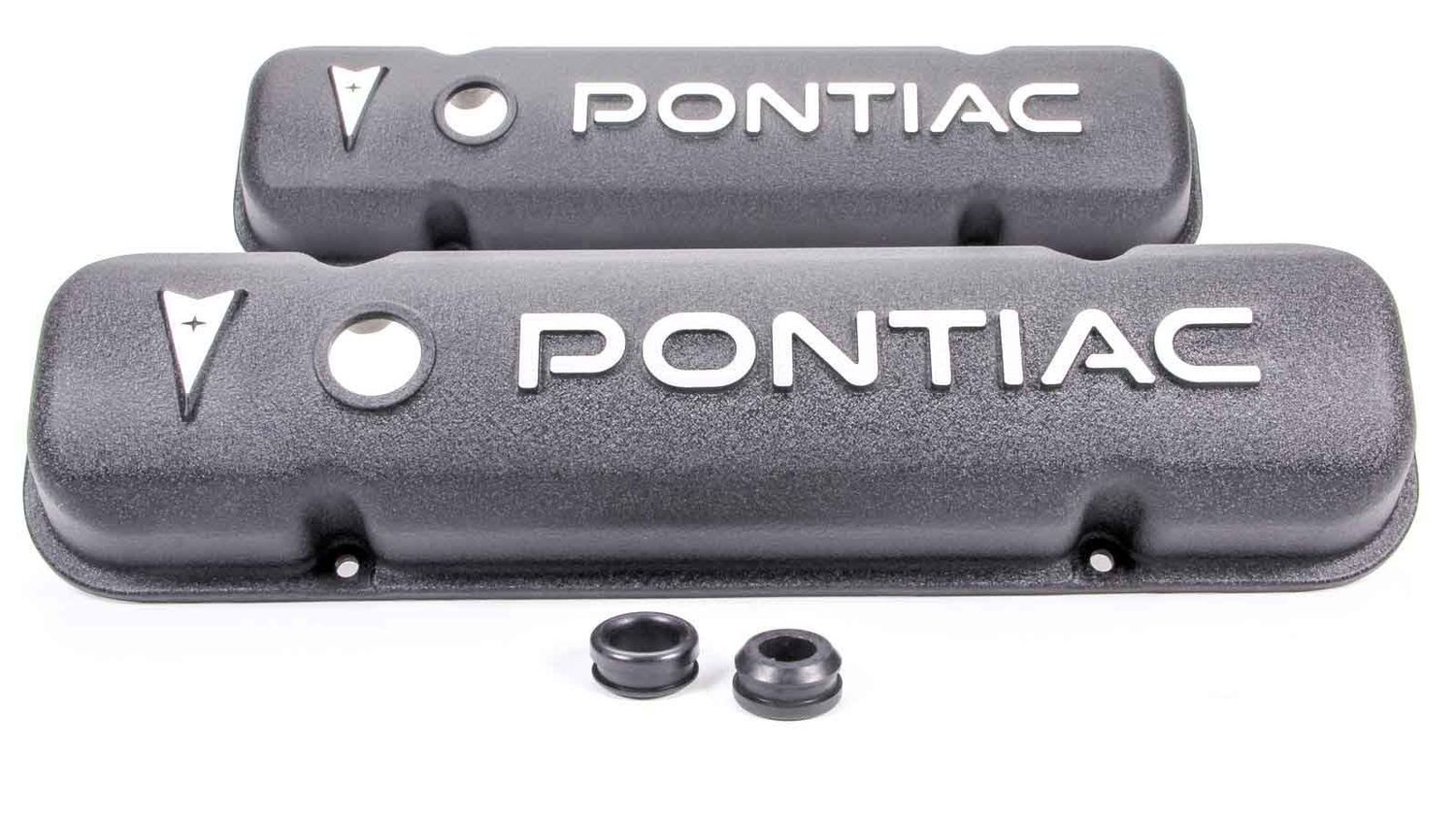 RACING POWER CO-PACKAGEDPontiac Alum V/C Black w/Pontiac Logo
