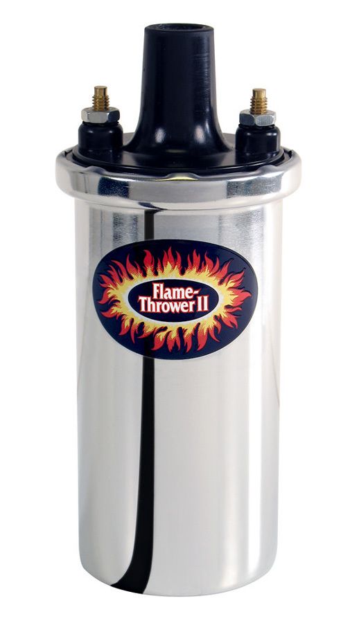 PERTRONIX IGNITIONFlame-Thrower II Coil - Chrome- Oil Filled