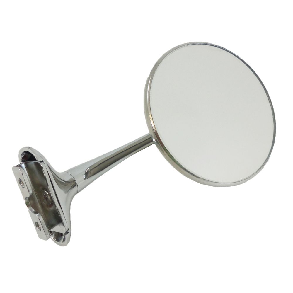 RACING POWER CO-PACKAGEDSS 4In Chrome Old Style Door Edge Mirror