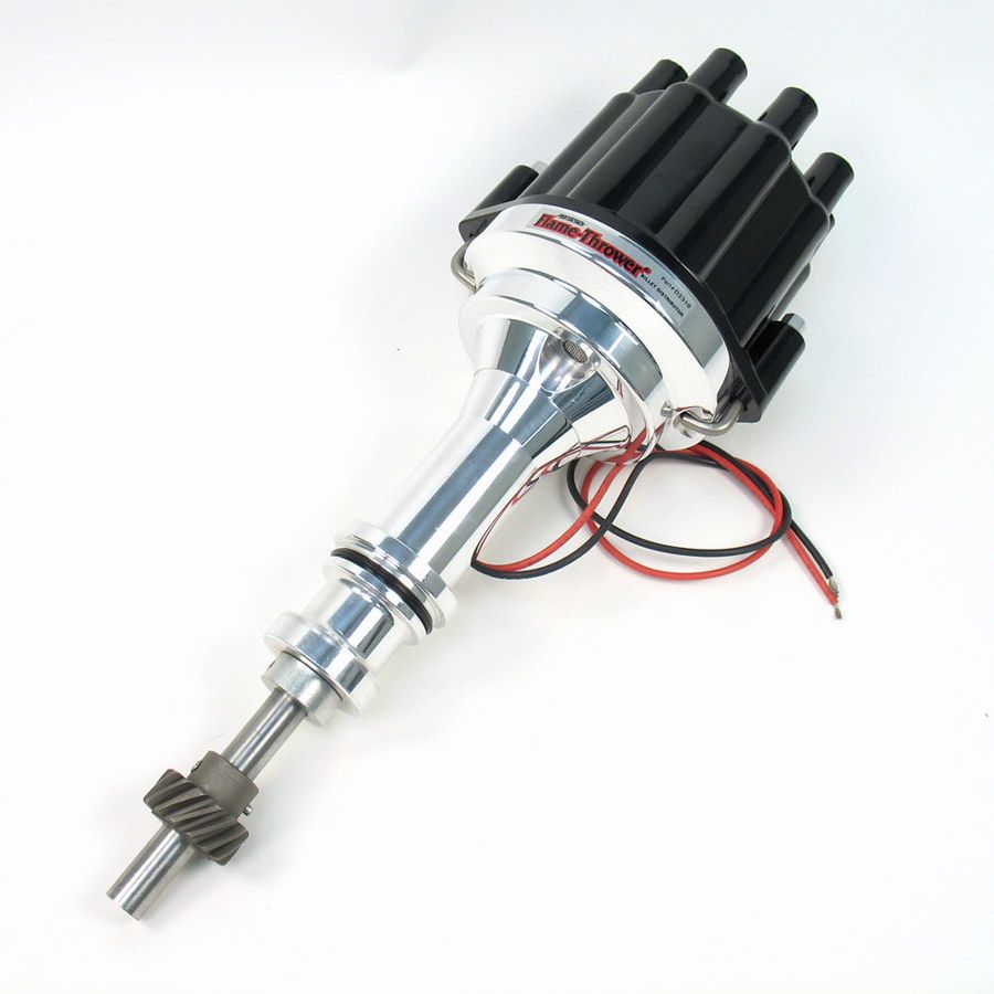 PERTRONIX IGNITIONSBF Billet Marine Dist. w/Black Cap - 351W