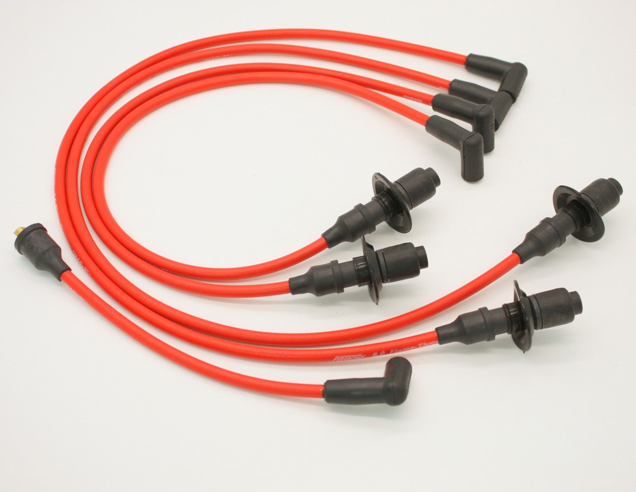 PERTRONIX IGNITION8mm Spark Plug Wire Set VW w/Male Tower Cap Red