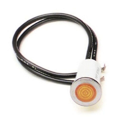 PAINLESS WIRING1/2in Amber Dash Light