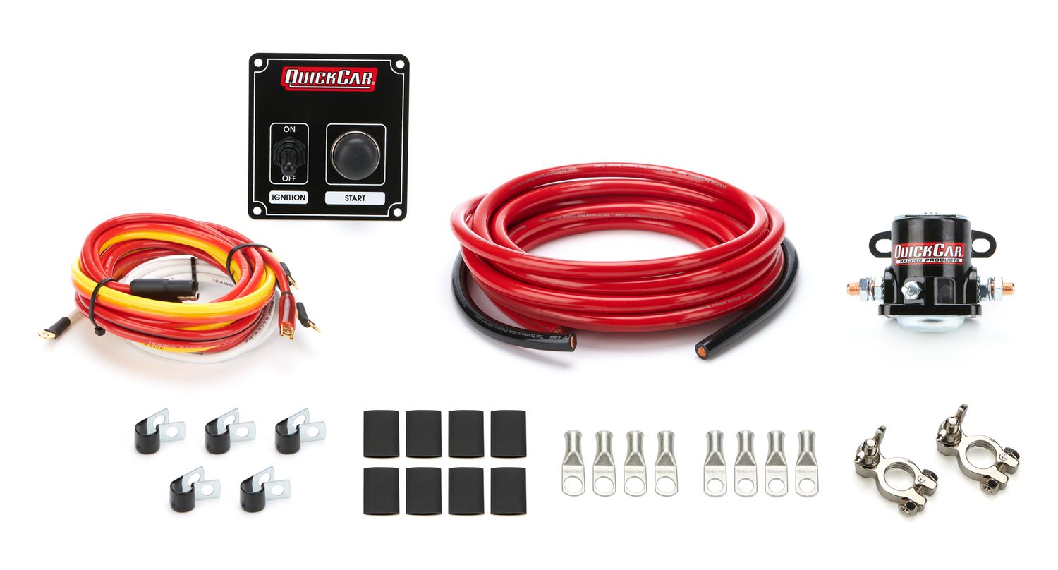 QUICKCAR RACING PRODUCTSWiring Kit 4 Gauge w/o Disconnect w/50-802 Ign