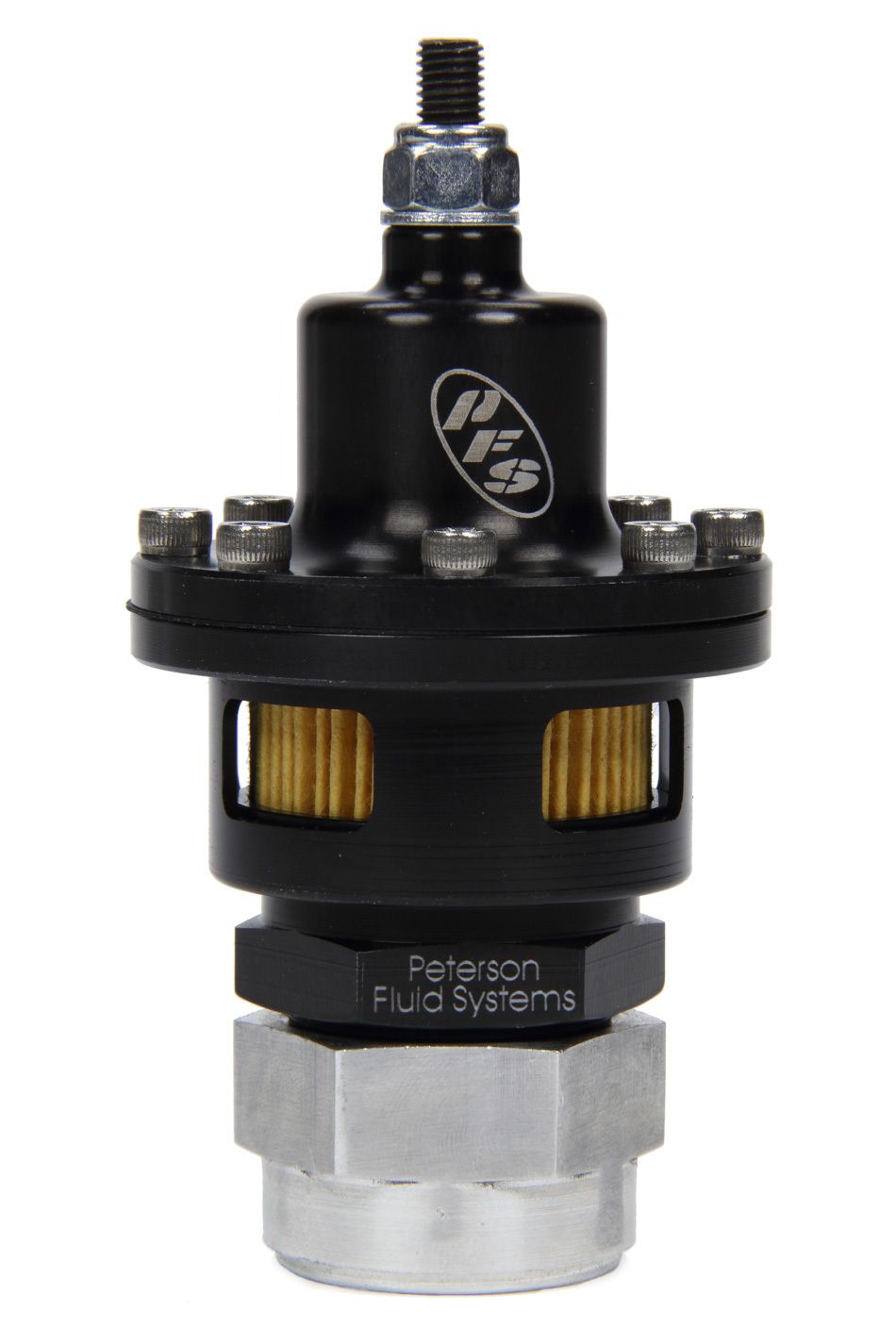 PETERSON FLUIDAdj. Vacuum Regulator w/Weld Bung