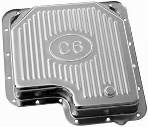 RACING POWER CO-PACKAGEDFord C-6 Trans Pan - Fin ned