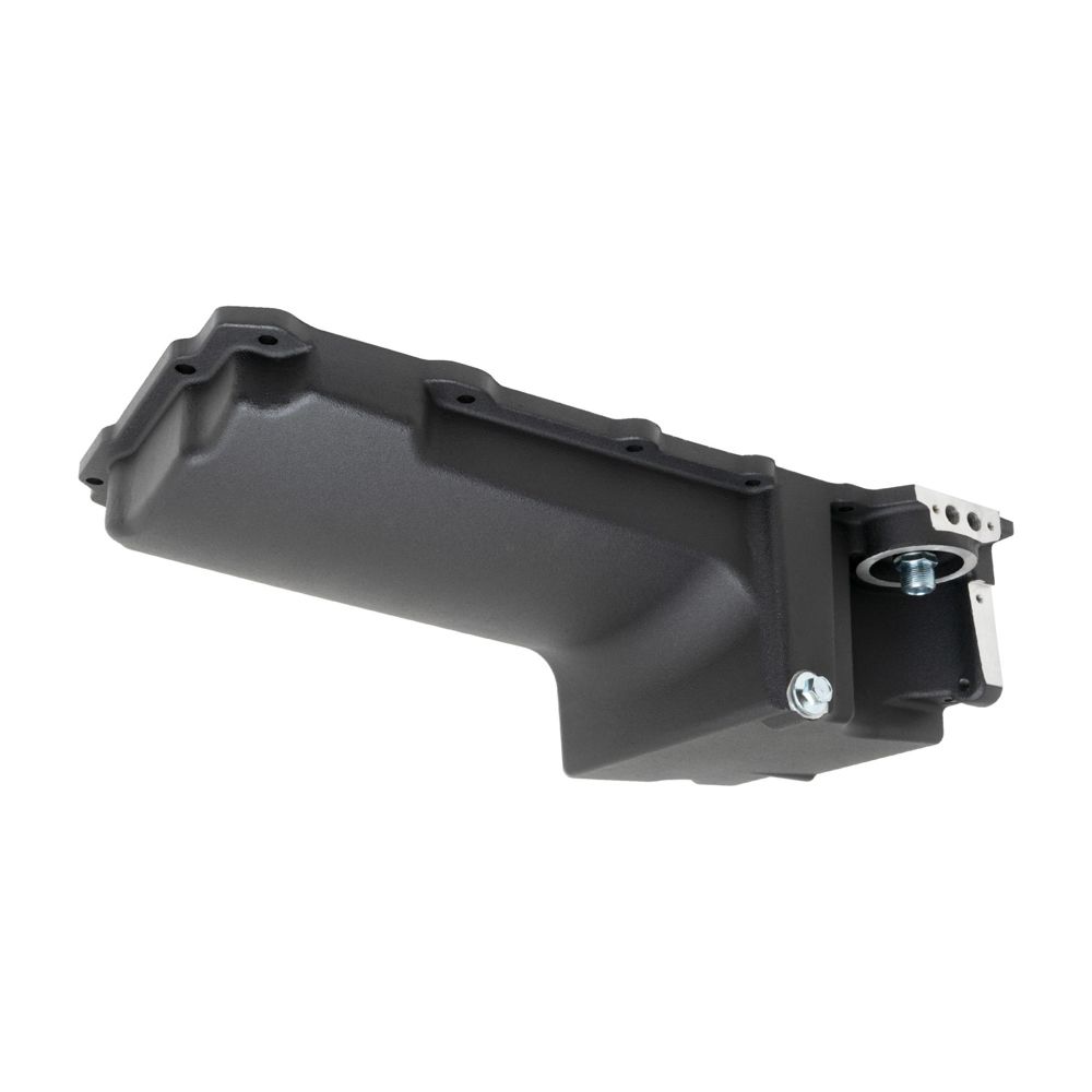 RACING POWER CO-PACKAGEDGM LS Engine Aluminum Oil Pan 5.5 Qt. Black