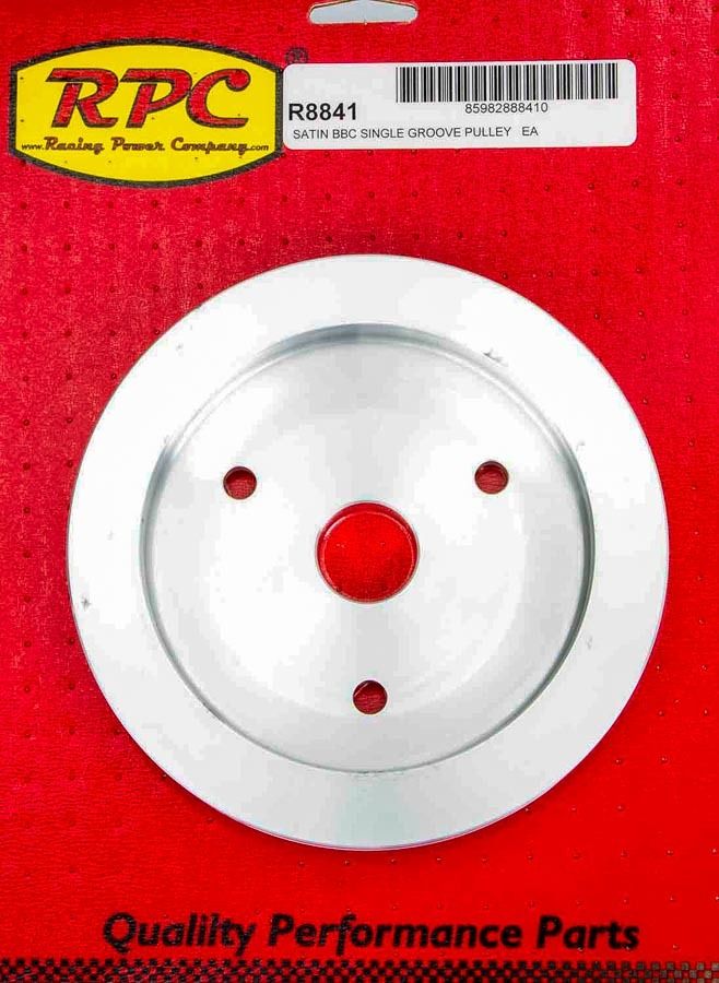 RACING POWER CO-PACKAGEDBBC SWP Single Groove Lower Pulley