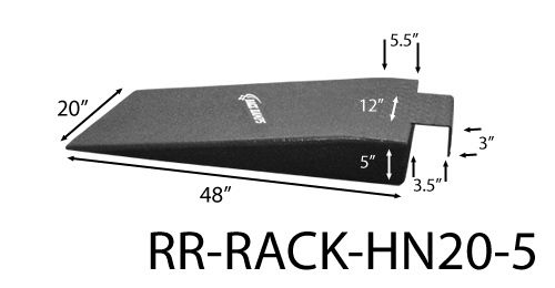 RACE RAMPSRace Ramps Hook Nosed Ra mps 20in Wide 5in High