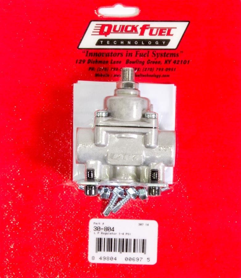 QUICK FUEL TECHNOLOGYFuel Pressure Regulator - 1-4psi