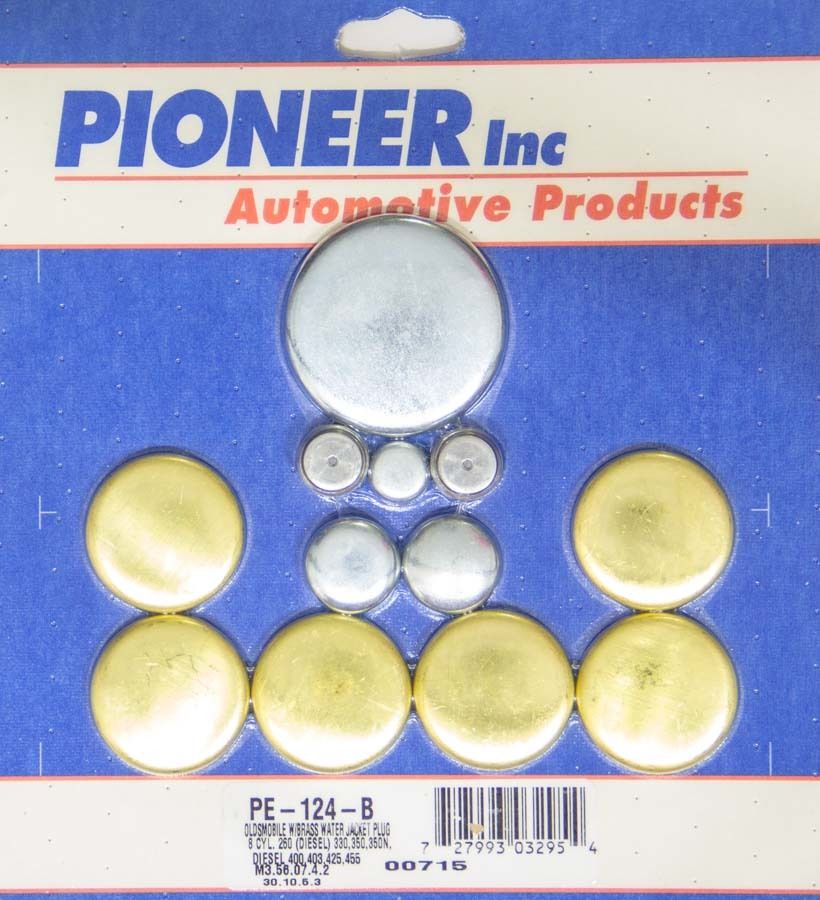 PIONEER350 Olds Freeze Plug Kit - Brass