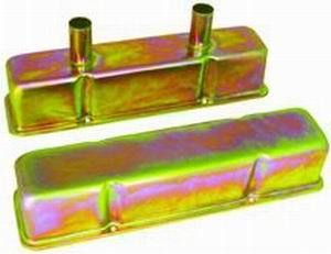 RACING POWER CO-PACKAGEDZinc SB Chevy Circle Track Valve Cover Pair