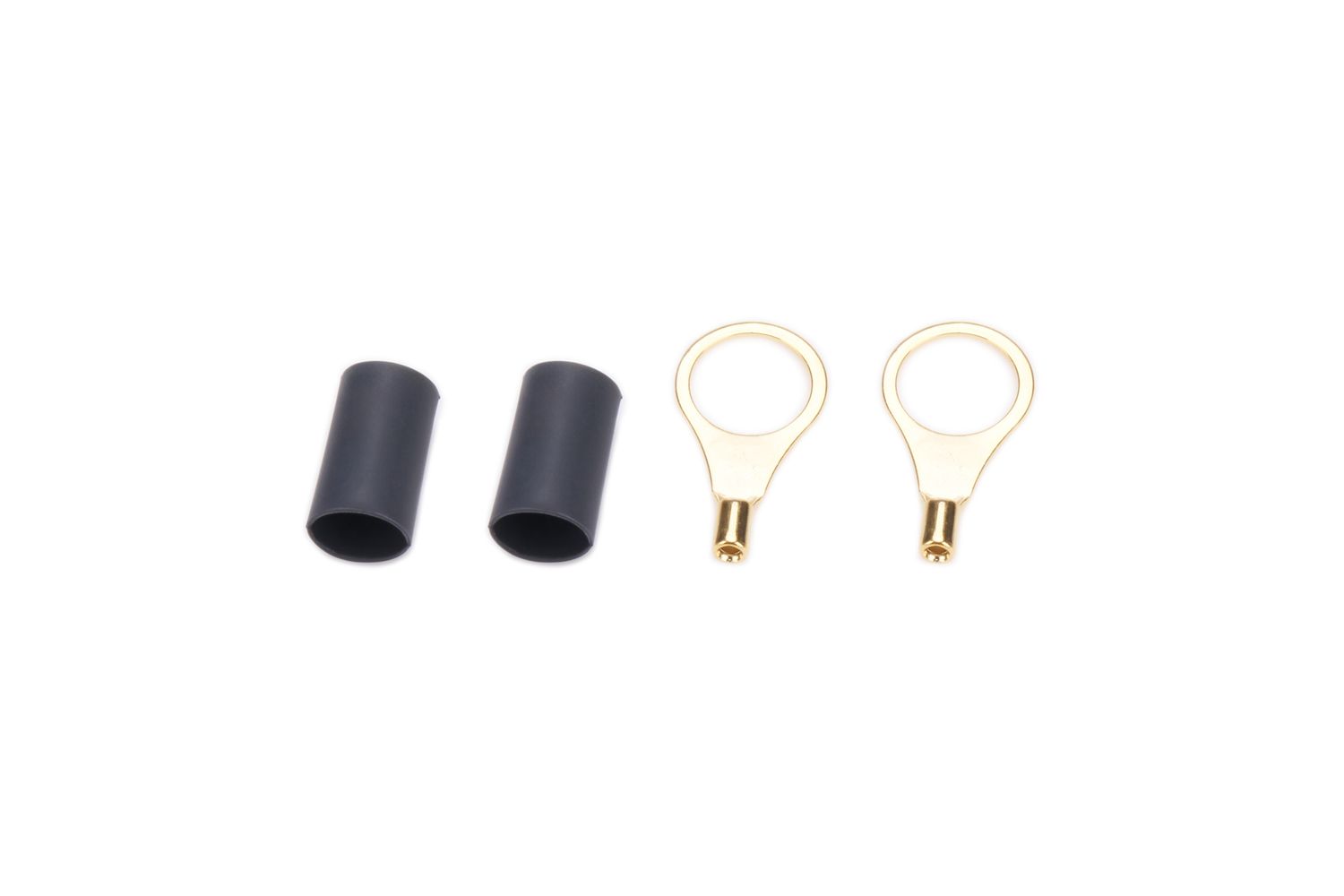 QUICKCAR RACING PRODUCTSRing Terminal 3/8in 18- 22 Ga w/Heat Shrink Pair