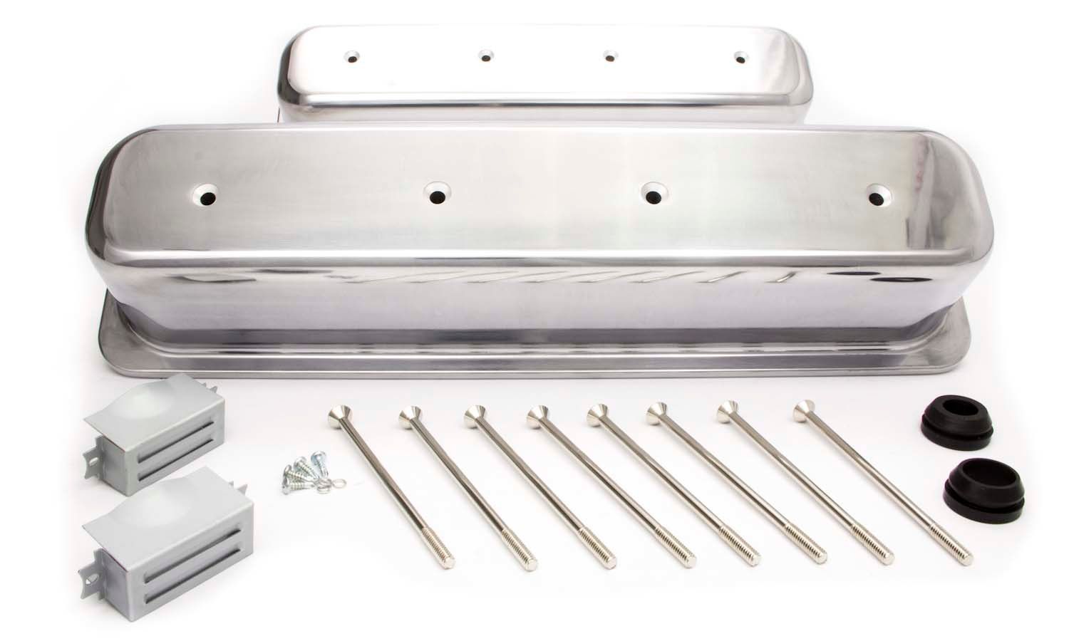 RACING POWER CO-PACKAGEDSBC Alum Tall Center Bolt V/C Plain Polished