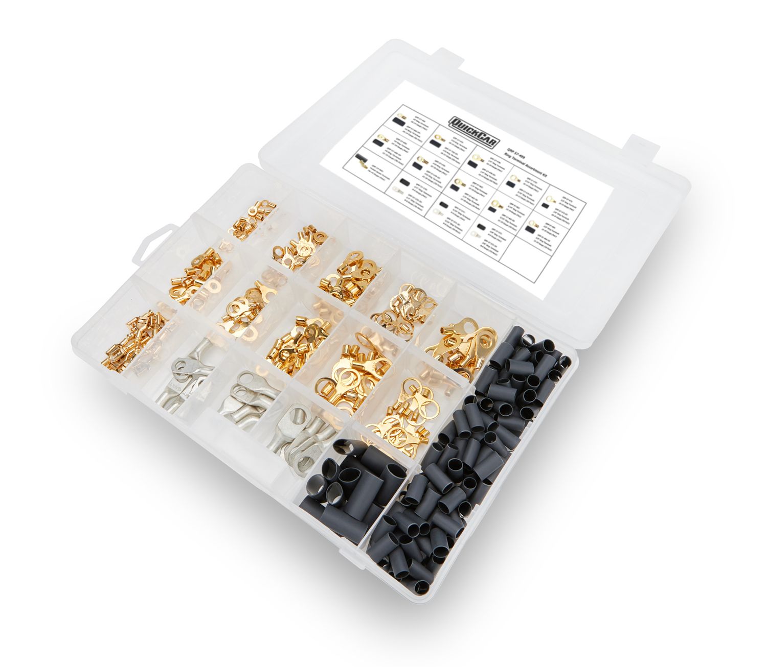 QUICKCAR RACING PRODUCTSRing Terminal Assortment with Case