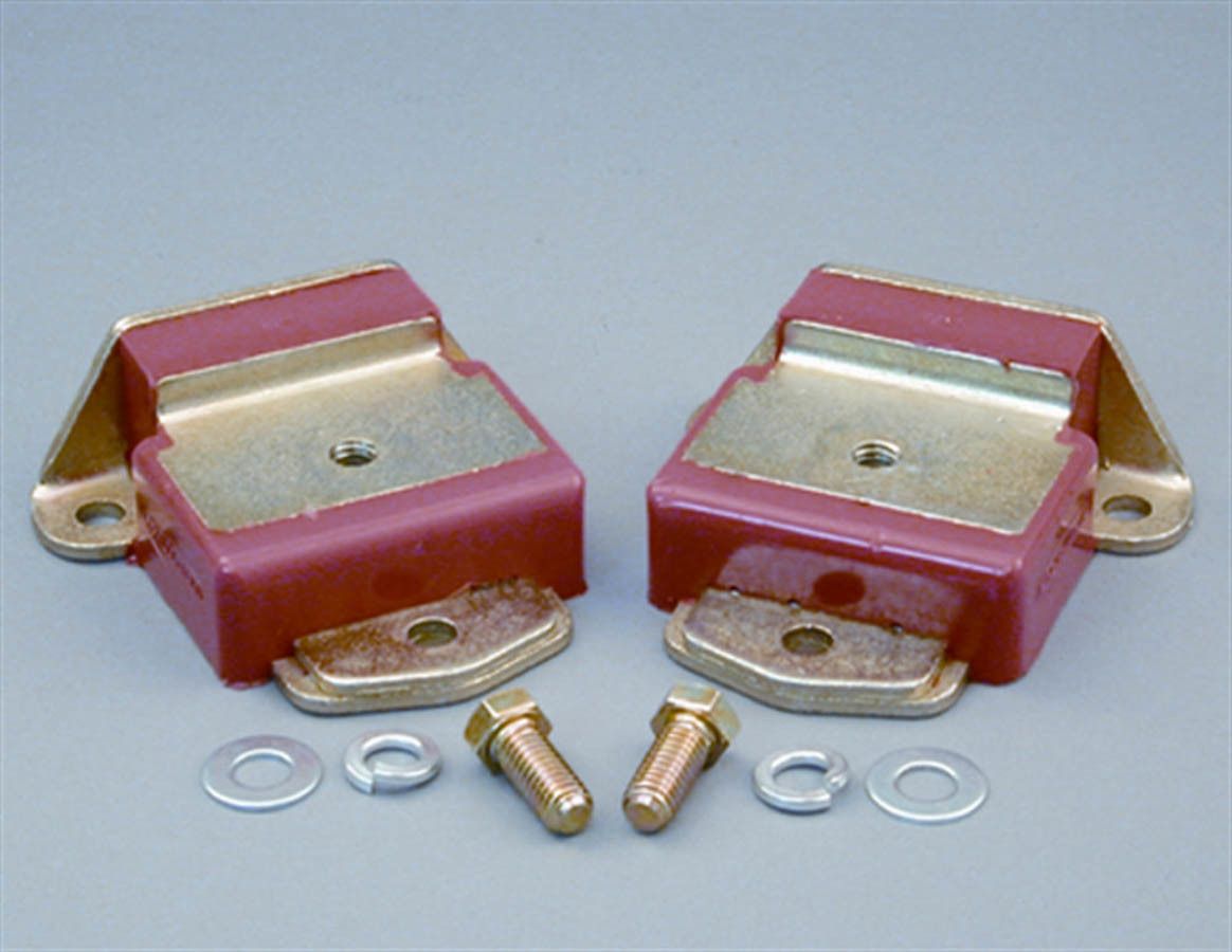 PROTHANE63-72 GM Truck Engine Mounts Red
