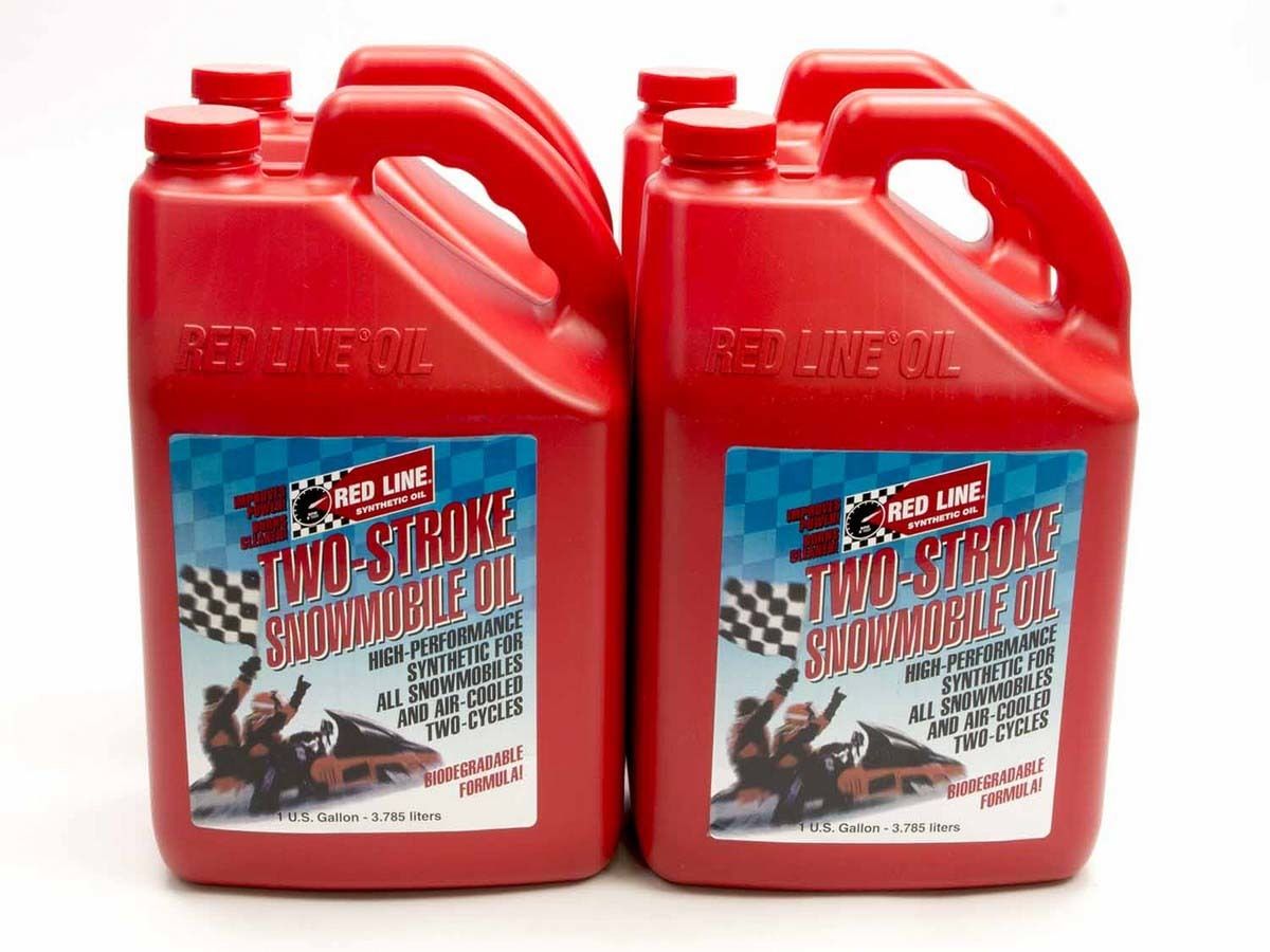 REDLINE OIL2-Stroke Snowmobile Oil Case/4-Gal