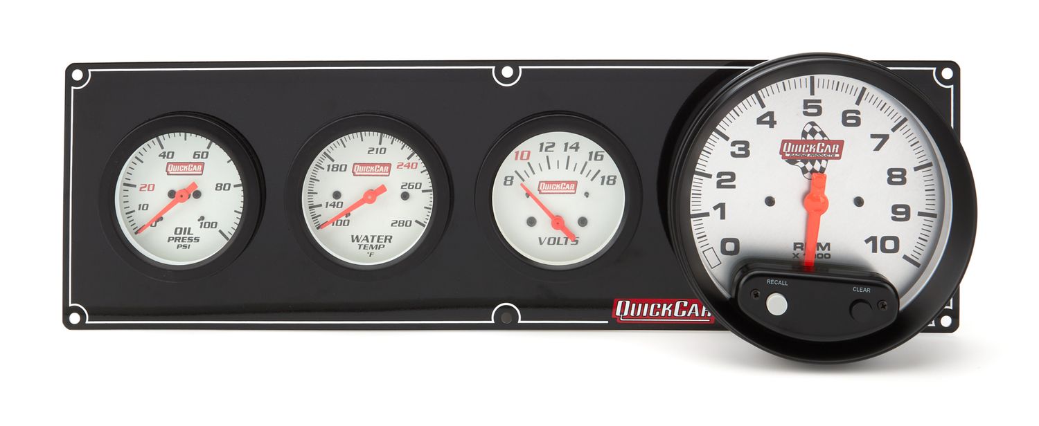 QUICKCAR RACING PRODUCTSExtreme 3-1 OP/WT/Volt w/ 5in Tach