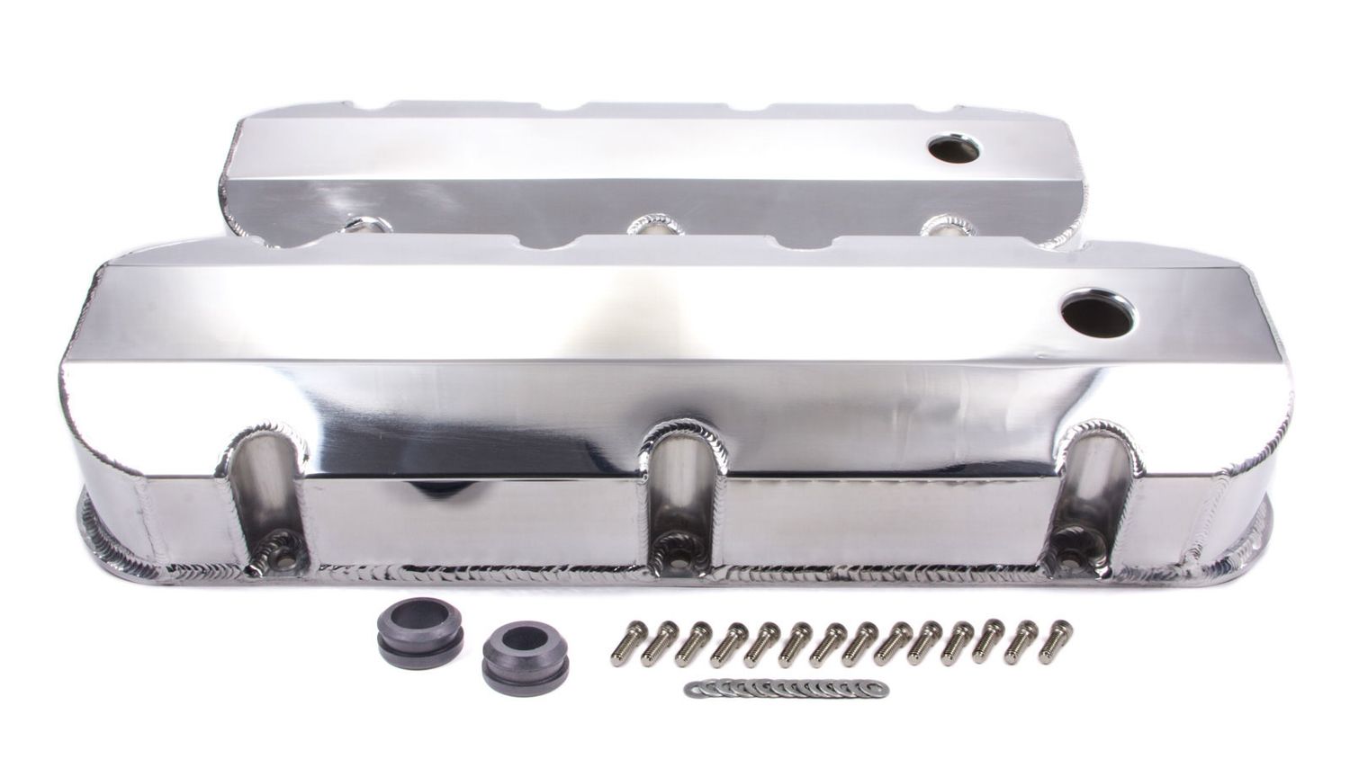 RACING POWER CO-PACKAGEDBBC Alum Fabricated Tall V/C Polished