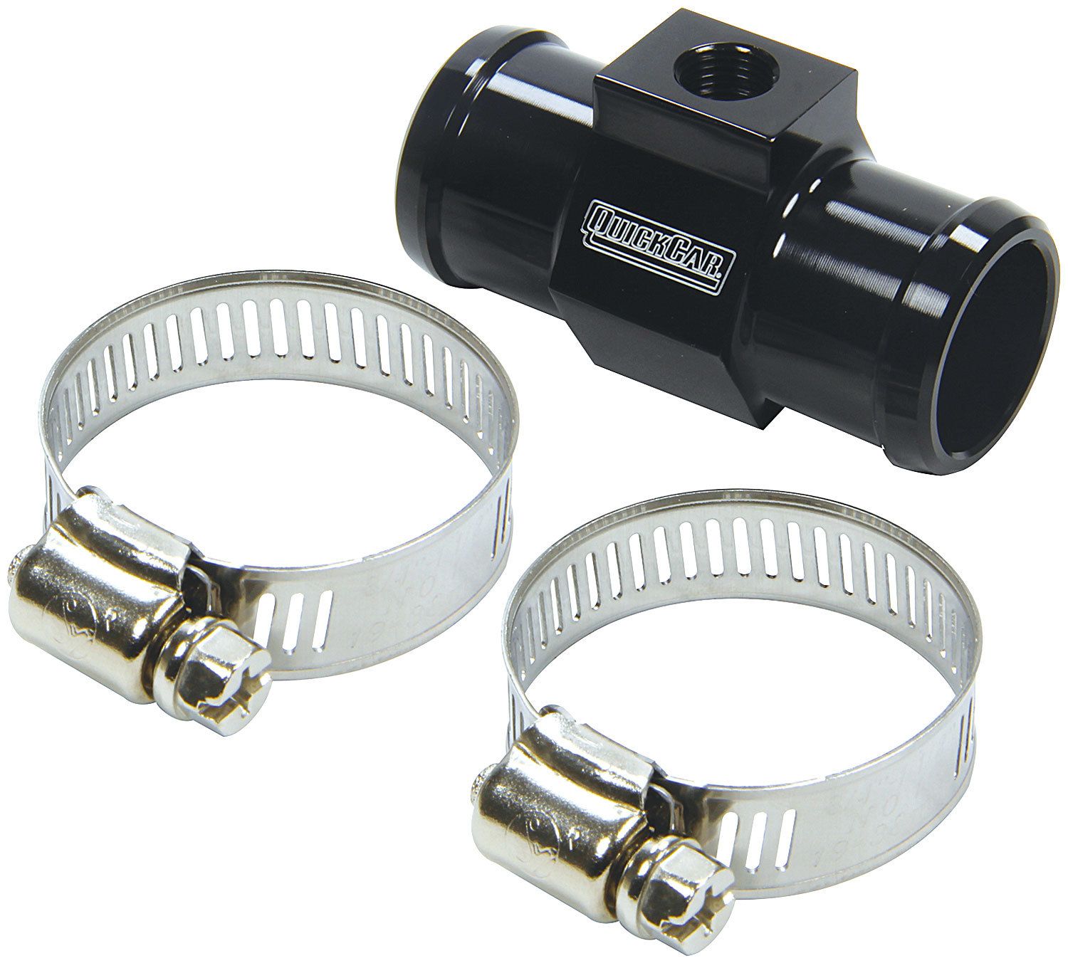 QUICKCAR RACING PRODUCTSTemp Adapter 1in Hose w/ 1/8in NPT Port