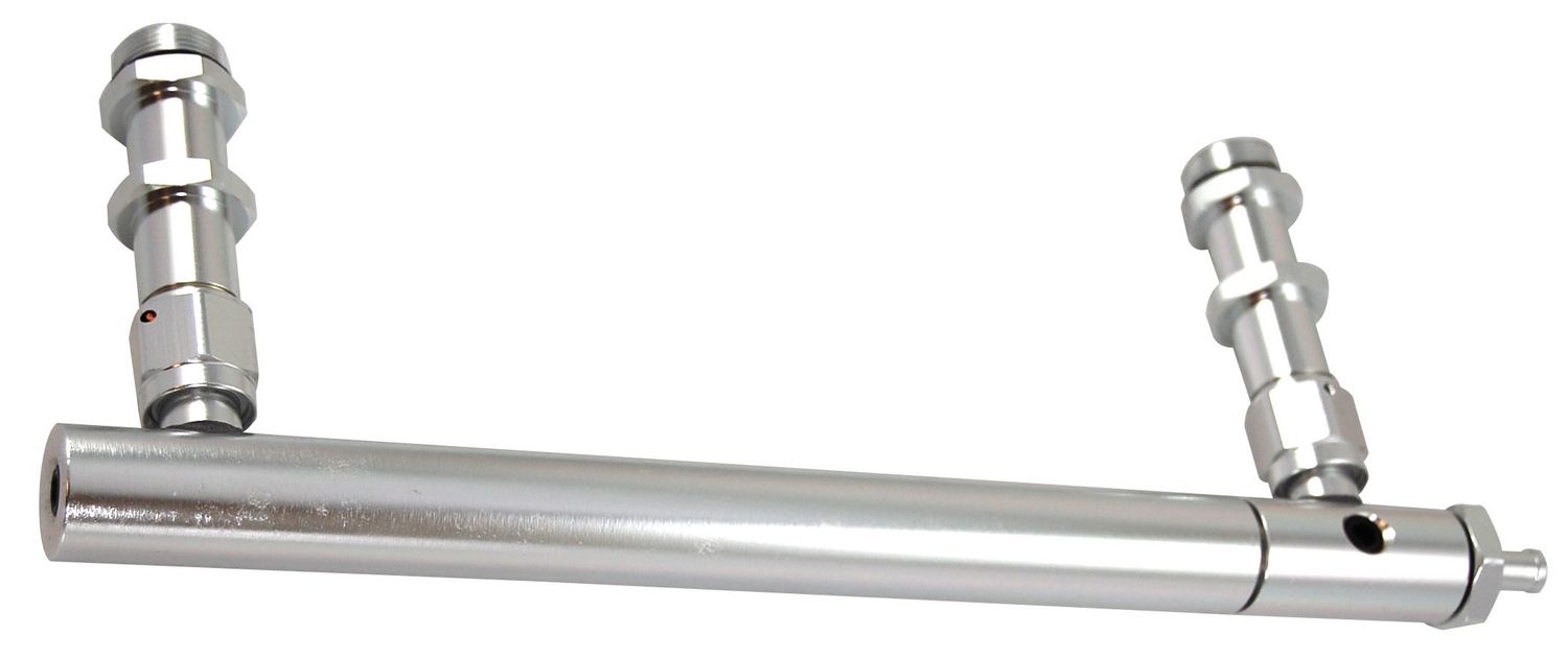 RACING POWER CO-PACKAGEDHolley Billet Alum Fuel Log -Clear