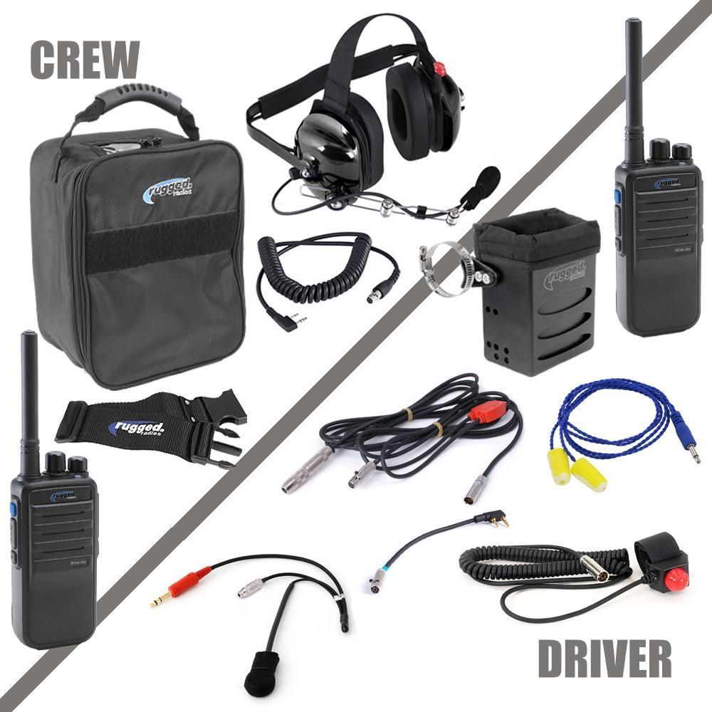 RUGGED RADIOSRadio System Complete Team NASCAR 3C Digital