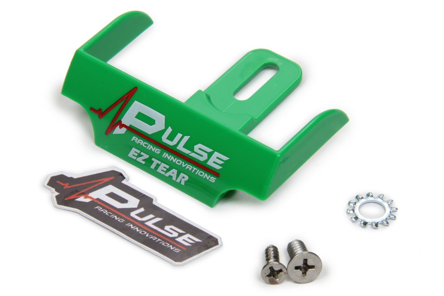 PULSE RACING INNOVATIONSEZ Tear Shield Mounted Green