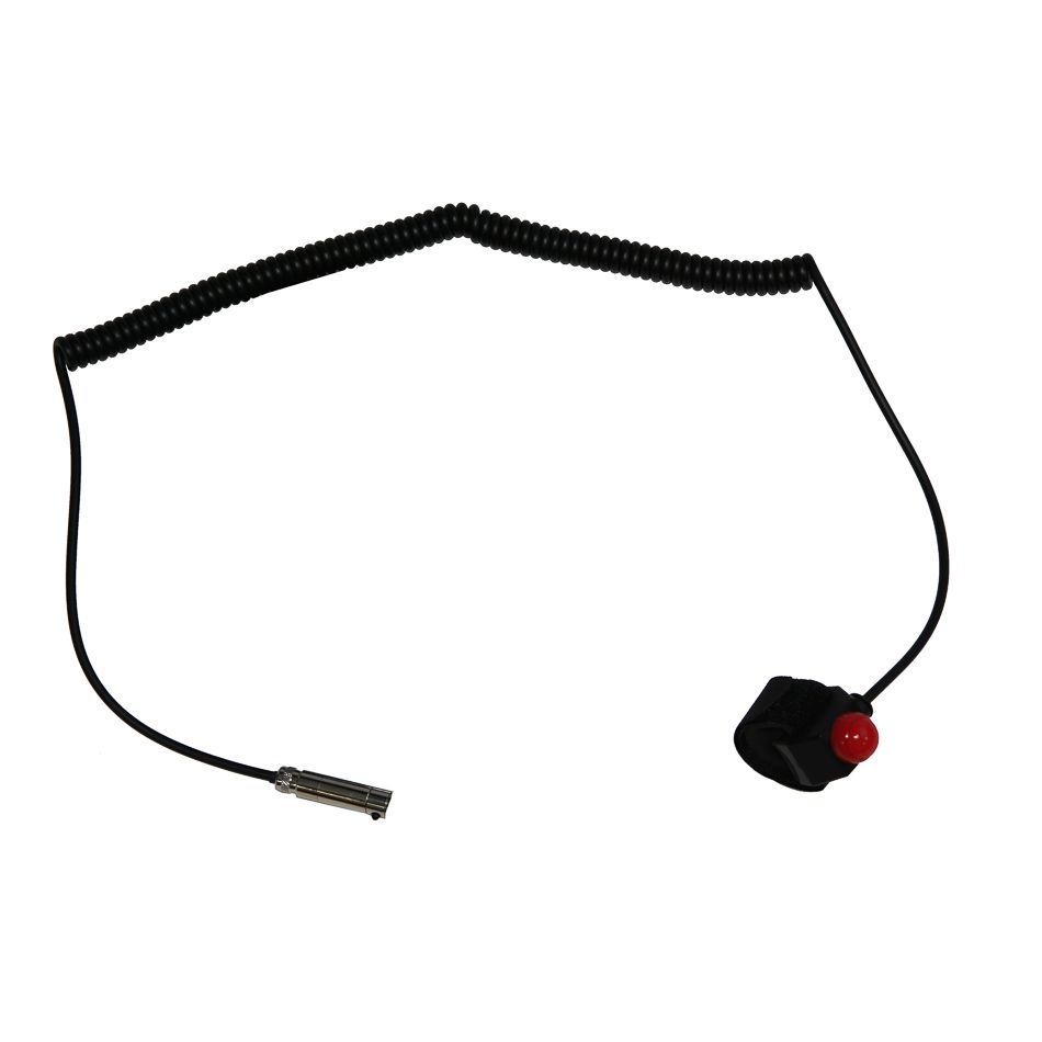 RJS SAFETY Quick Disconnect Cable For Helmet With Button