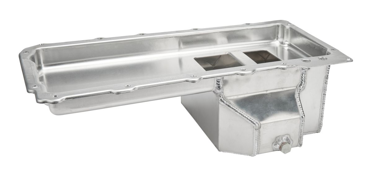 RACING POWER CO-PACKAGED LS Engine Aluminum Oil Pan 7 Quart 6 in Sump