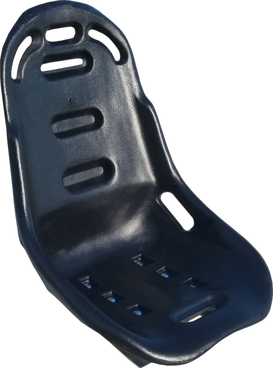 RCIPoly Lo-Back Seat Black