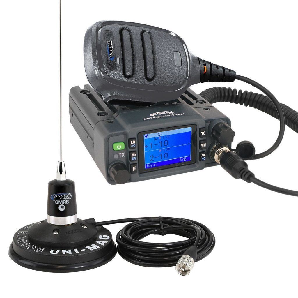 RUGGED RADIOSRadio Kit GMRS 25 Watt w / Antenna