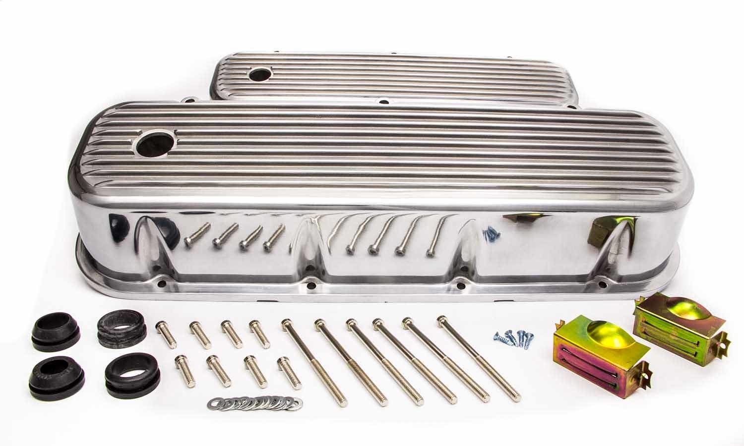 RACING POWER CO-PACKAGEDBBC Alum Finned Tall V/C Polished
