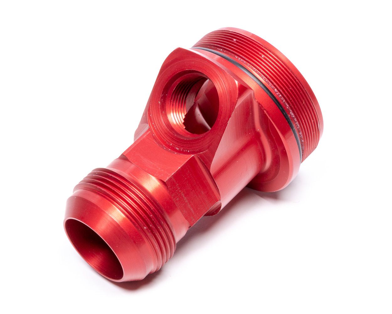 PETERSON FLUIDEnd Cap -20AN Inlet w/ -10an Accessory Port